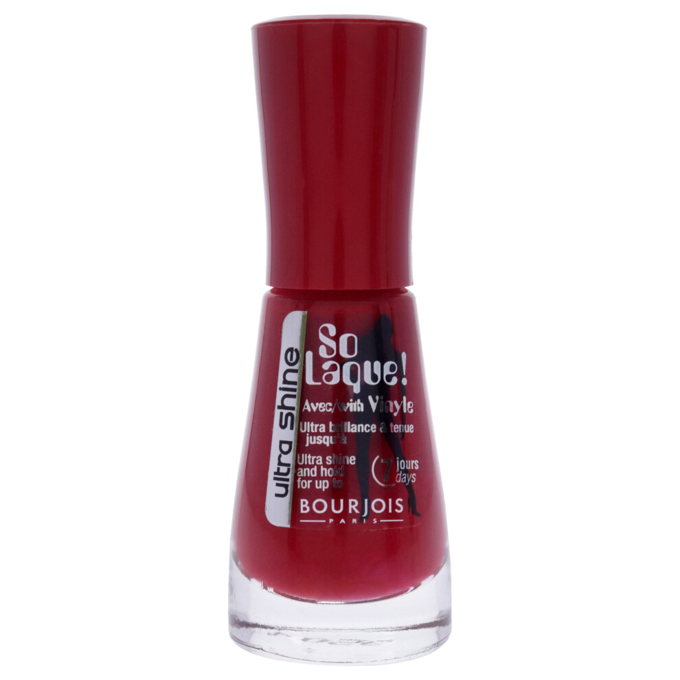 So Laque Ultra Shine - 24 Rouge Escarpin de Bourjois pour femme - Vernis     ongles 0,3 oz
