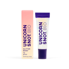 UNICORN SNOT Glitzer-Lipgloss  Langanhaltender glitzernder Lippenglanz  Vegane und tierversuchsfreie, nicht klebende Formel  Lipgloss fr Festival