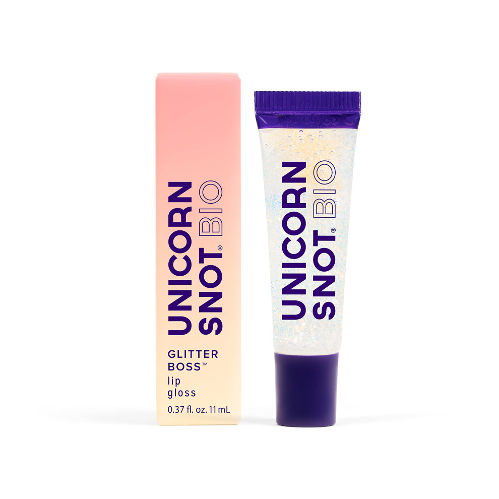 Unicorn Snot Glitter Lip Gloss - Long-Lasting Sparkly Lip Shine - Vegan & Cruelty Free Non-Sticky Formula - Lip Gloss For Festivals And Rave Makeup