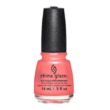 China Glaze nagellak over Layin' Out 1452
