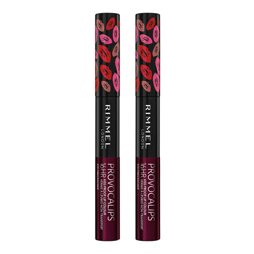 Rimmel Rimmel Provocalips Lippenfarbe, Firecracker, 4 ml (Packung mit 2)
