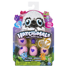 HATCHIMALS 6041338 """"Collegtibles 4 Pack + Bonus - Season 2"""" (Assorted)
