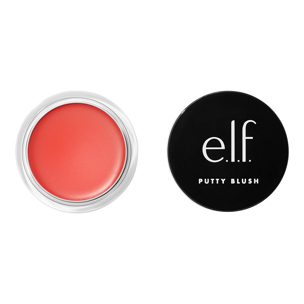 elf Putty Blush  creamy & Ultra Pigmented Formula  Infused with Argan Oil & Vitamin E  Fiji  035 Oz (10g)