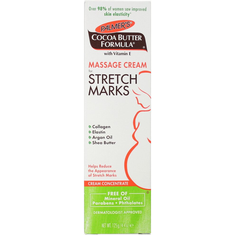 Palmer's Cocoa Butter Formula Massage Cream for Stretch Marks and Pregnancy Skin Care  4.4 Ounces (Pack of 6)