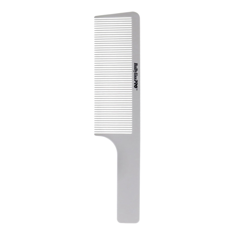 BabylissPRO BARBERology 9"""" Clipper Comb (White)