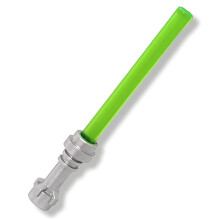 LEGO Accessoires: Star Wars vervanging donkergroen (licht mat) lichtzwaard (trans-donkergroen) - voor minifiguren