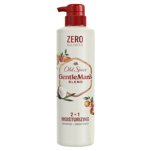 Herbal Essences Old Spice Ανδρικό Blend με Έλαιο Πυρήνα Βερίκοκου & Καρύδας, Σαμπουάν 2 σε 1, 440mL