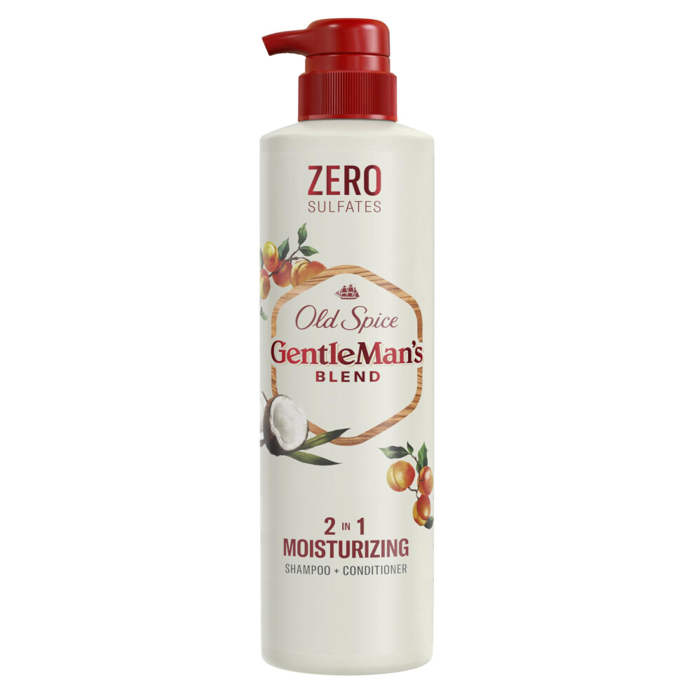 Herbal Essences Old Spice Gentlemans Blend with Apricot Kernel & Coconut Oil  2in1 Moisturizing Shampoo and Conditioner  14.8 fl oz 440mL