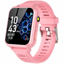 Cosjoype Kids Game Smart Watch Gift for Girls Age 6-12 24 Puzzle Games HD Touch Screen Kids Watches With Video Camera Music Player PEDOMETER FILL