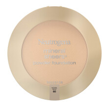 Neutrogena Mineral Sheers Compact Powder Foundation Lichtgewicht en olievrije minerale foundation Geurvrij Natuurlijk Beige 60 .34 oz