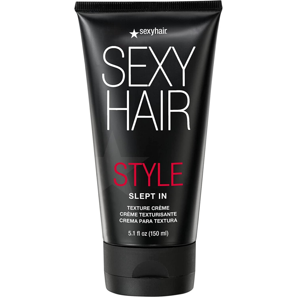 Sexyhair Style Slept In Texture Cream 5,1 Oz Texture Morbida E Controllo Leggero E Aggiunge Lucentezza Si Risciacqua Facilmente-image