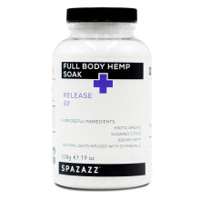Spazazz Bagno di Canapa per Tutto il Corpo - 1000 mg di Canapa - Cristalli di Sali da Bagno Aromaterapici per Vasca Idromassaggio e Bagno - 538 g