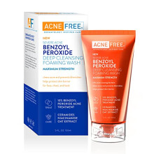 AcneFree Severe Acne 10% Benzoyl Peroxide Foaming Cleansing Wash 5 Ounce