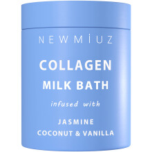 Cremiges Kokos-Kollagen-Milchbad-Pulver für weiche Haut - Vanille Jasmin Spa-Badesalz