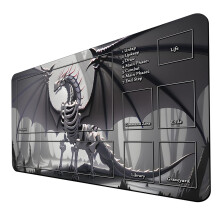 MTG Game Playmat TCG Speelmat voor MTG TCG 24 x 14 inch Trading Card Inked Game Playmats met opbergtas Glad rubberen oppervlak Battle Game
