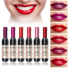 WYBLZPXZ 6 Couleurs Teinture à Lèvres Vin, Rouge à Lèvres Liquide, Set Mat Waterproof