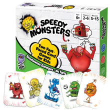Speedy Monsters Kids krtyajtkok 6-8 ves korig 2 Szrakoztat, prgos krtyajtkok gyerekeknek. Knnyen megtanulhat. Nem szksges olvass. Egyi