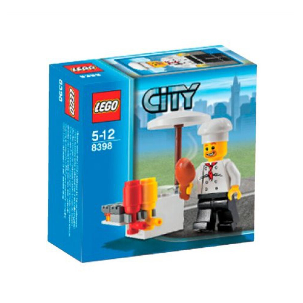 Ensemble Lego City N 8398 Support De Barbecue-image