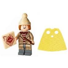 LEGO Harry Potter Serie 2: George Weasley con la mappa del predone e mantello giallo extra corto (71028)