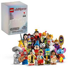 LEGO Minifiguren Disney 100 6-pack 66734 Limited Edition verzamelfiguren Verrassende bouwbare Disney-personages voor rollenspel Een cadeau voor fanta