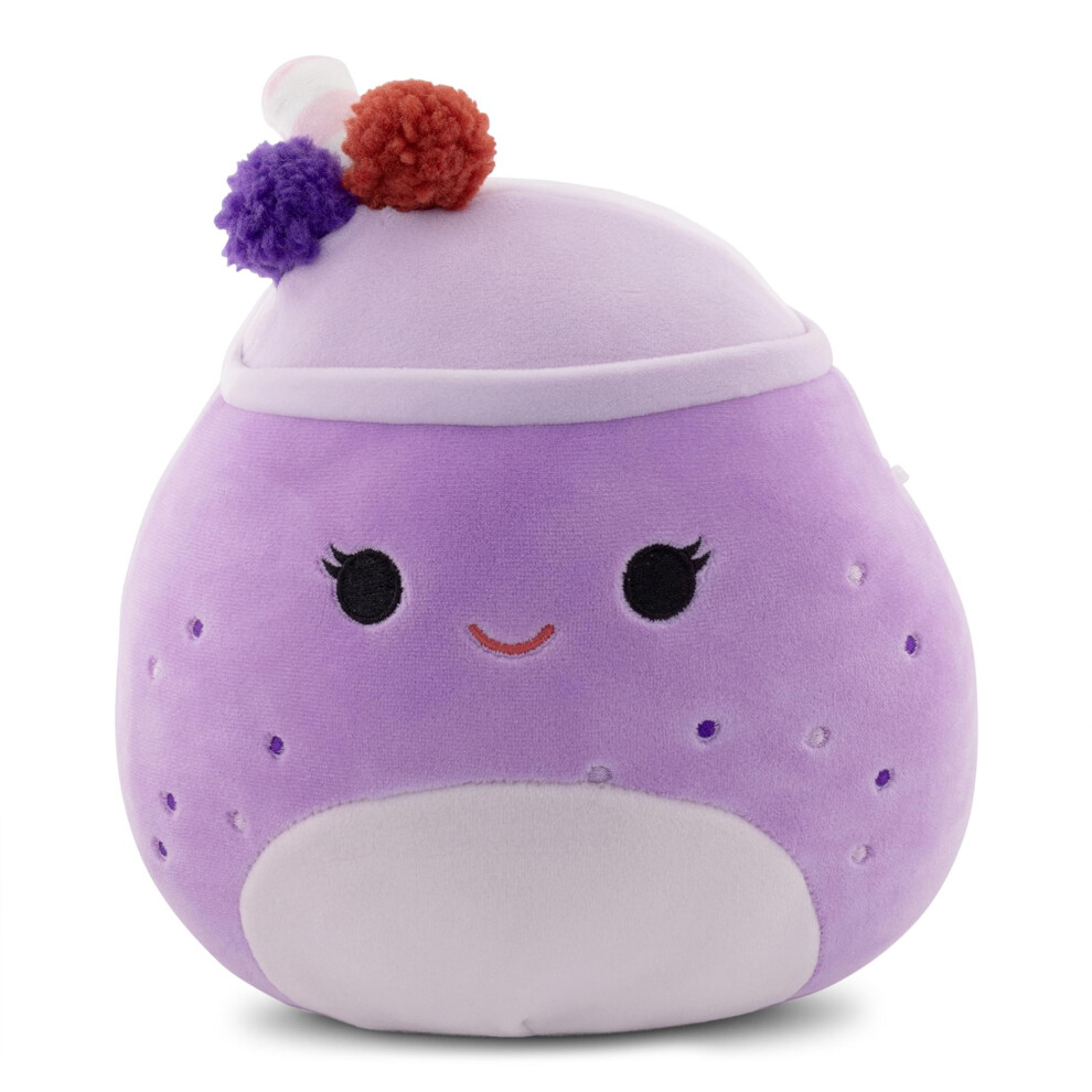 Photos - Other Toys Squishmallows Breakfast Squad 8 Inch Plush Vie The Berry Smoothie