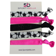 SportyBella voetbal haarbanden-meisjes voetbal haaraccessoires. Geen vouw elastische haarbanden. Voetbalcadeaus voor voetballers. Elastische haarelas