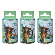 Disney Princess Raya e l'Ultimo Drago Surprise Blind Box 3-Pack, 3 Bambole e 6 Accessori, Giocattolo per Bambini 3+