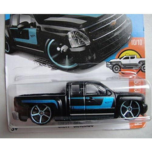 Hot Wheels Hot Wheels 2017 HW Hot Trucks Chevy Silverado 159/365 Nero 1