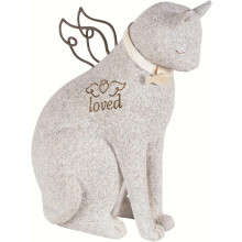 Treue Engel Haustier Gedenkfiguren oder Urnen - Katzen Gedenkfigur