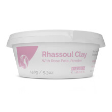 Fatima's Garden Rhassoul con petali di rosa - Maschera lenitiva per viso e capelli 150 g
