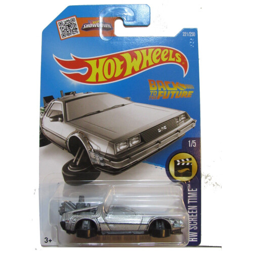 Hot Wheels Hot Wheels, 2016 HW Screen Time, Back to the Future Tijdmachine - Hover Modus Modelauto #221/250