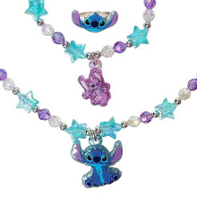 Conjunto de Joyería para Niñas 3 Piezas | Caja con Collar de Perlas - Pulseras y Anillo
