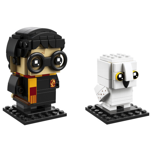LEGO LEGO BrickHeadz 180 Τεμάχια Χάρρυ Πόττερ & Χέντβιγκ Κιτ Δημιουργίας, Πολύχρωμο 1