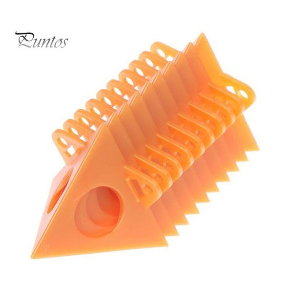 (champagne) 10pcs Painter Pyramid Stand Heavy Duty Mini Cone Painting Stand Canvas Door Triangle Riser Support Paint Pouring Cabinet Paint Holder