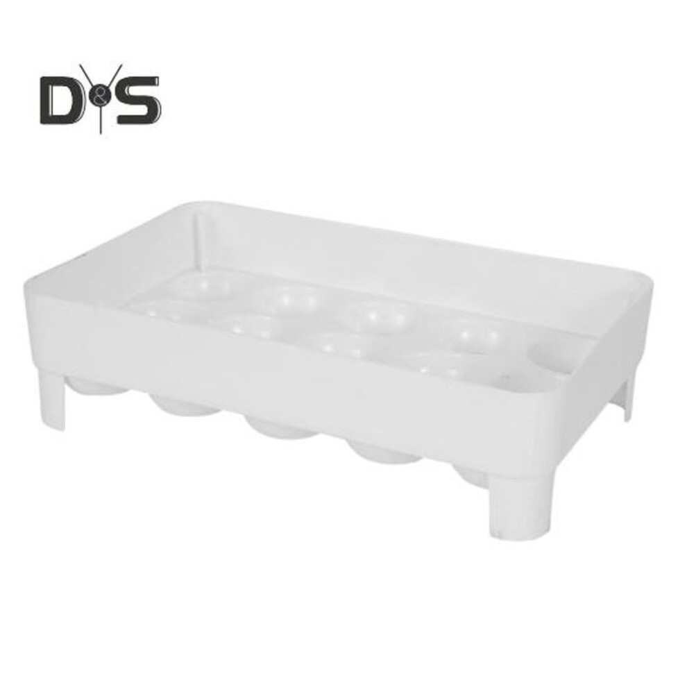 15 Grid Egg Storage Box Refrigerator Egg Tray Large Capacity High Stability Stackable Space-Saving Fridge Egg Organizer