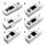 (22x22mm-E) Rotatable Bathroom Slide Bar Shelf Square Pipe Riser Rail Bracket  Hardware Bath Accessories 3
