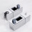 (22x22mm-E) Rotatable Bathroom Slide Bar Shelf Square Pipe Riser Rail Bracket  Hardware Bath Accessories 9