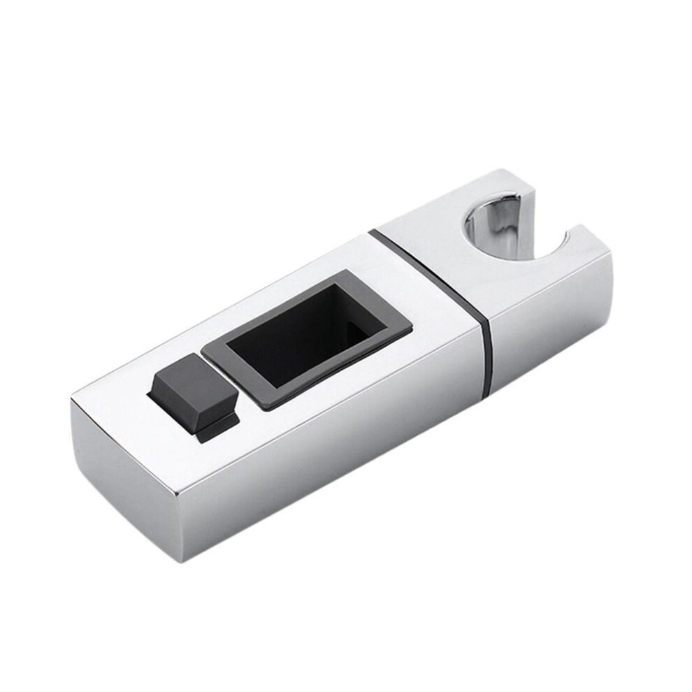 (30x18mm-A) Rotatable Bathroom Slide Bar Shelf Square Pipe Riser Rail Bracket  Hardware Bath Accessories