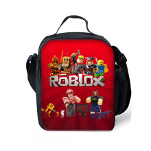 (Lunch Bag-Red)Mála Póca Roblox Mála Lón Mála Bosca Mála Peannluaiseán Leithscáileán Mór Mála Scoile Mála Uillinn