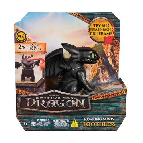 How To Train Your Dragon How To Train Your Dragon Roaring Minis Interactive Toothless