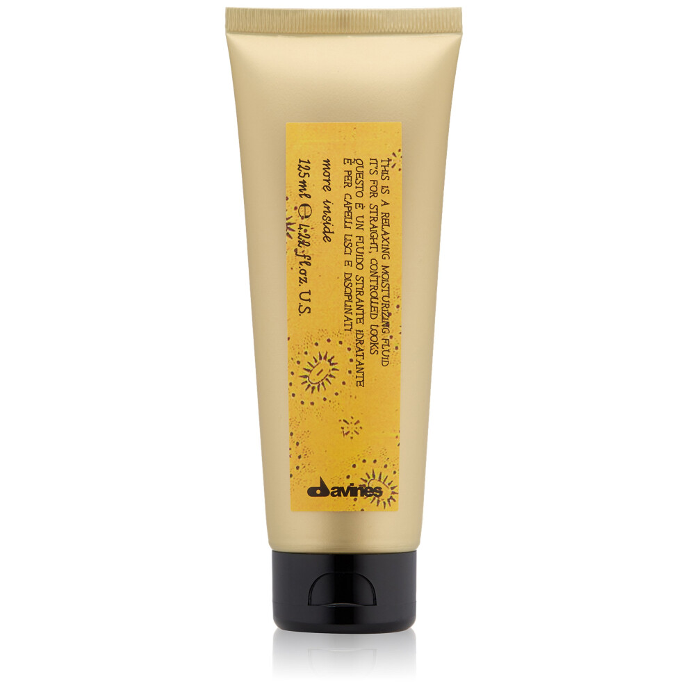 Davines This Is A Relaxing Moisturizing Fluid Heat Protection And Frizz Control For Sleek And Straight Styling Moisturize With Humidity Control 4.2