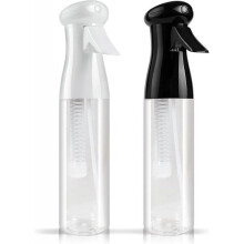 Hair Spray Bottles 2 Pack 250ml Refillable Continuous Mist Hair Toner Super Fine Mister Spray Bottle