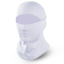 Weiße Skimaske für Damen und Herren, UV-Schutzmaske, geeignet für Motorräder und Snowboards