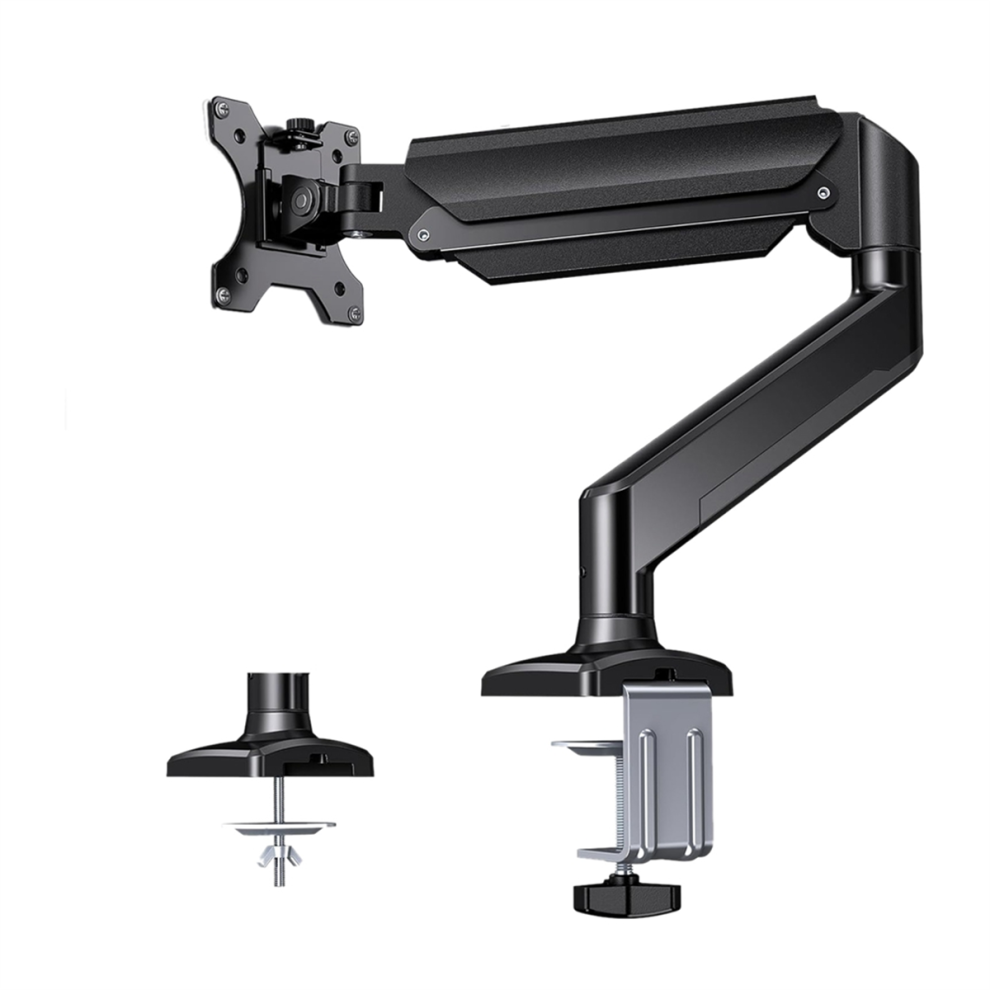 Photos - Other for Computer Single Monitor Mount for 13 Inch-32 Inch Screens Up to 22 Lbs, Height Adjustable Monitor Arm, Home Office Monitor Stand