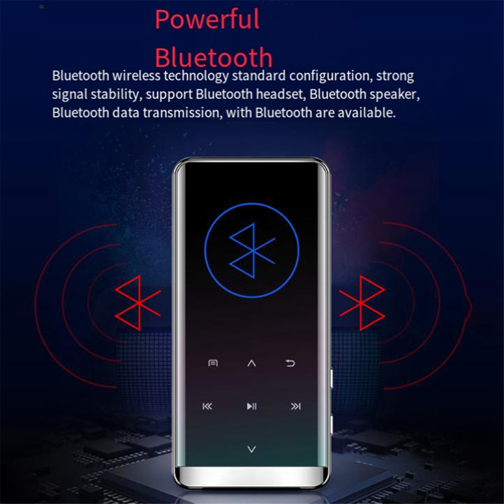 Lettore MP3 Bluetooth Mini M13 Walkman Lossless 1,5 Pollici 128X160 Pixel Tft Display Lettore Musicale Hifi, 32 Gb