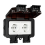Tomada à prova d'água IP66 220 V, tomada de parede preta com interruptor integrado, eletrodoméstico elétrico da UE (B) 2