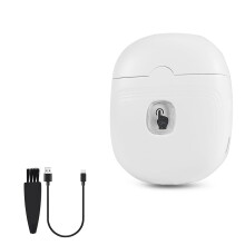 Coupe-ongles électrique, portable et automatique, pour adultes et bébés, blanc