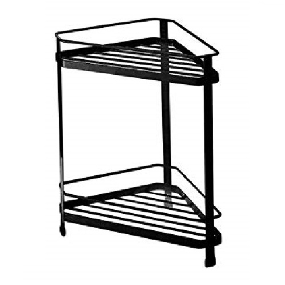 Étagère de rangement multifonction pour salle de bain, moderne et minimaliste, pour la cuisine, les épices, les fournitures de salle de bain, noire