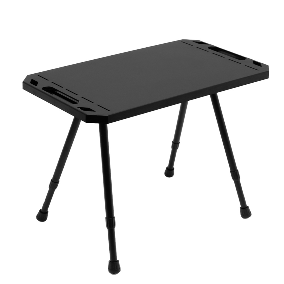Table de pique-nique pliante d'extérieur, table réglable en hauteur, table en alliage d'aluminium pour pique-nique, barbecue, randonnée