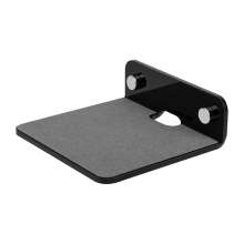 Wandhouder Multifunctionele draagbare luidsprekerplank voor webcam, mobiele telefoons, router, zwart